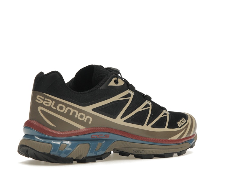 Salomon XT-6 Black Cow Hide