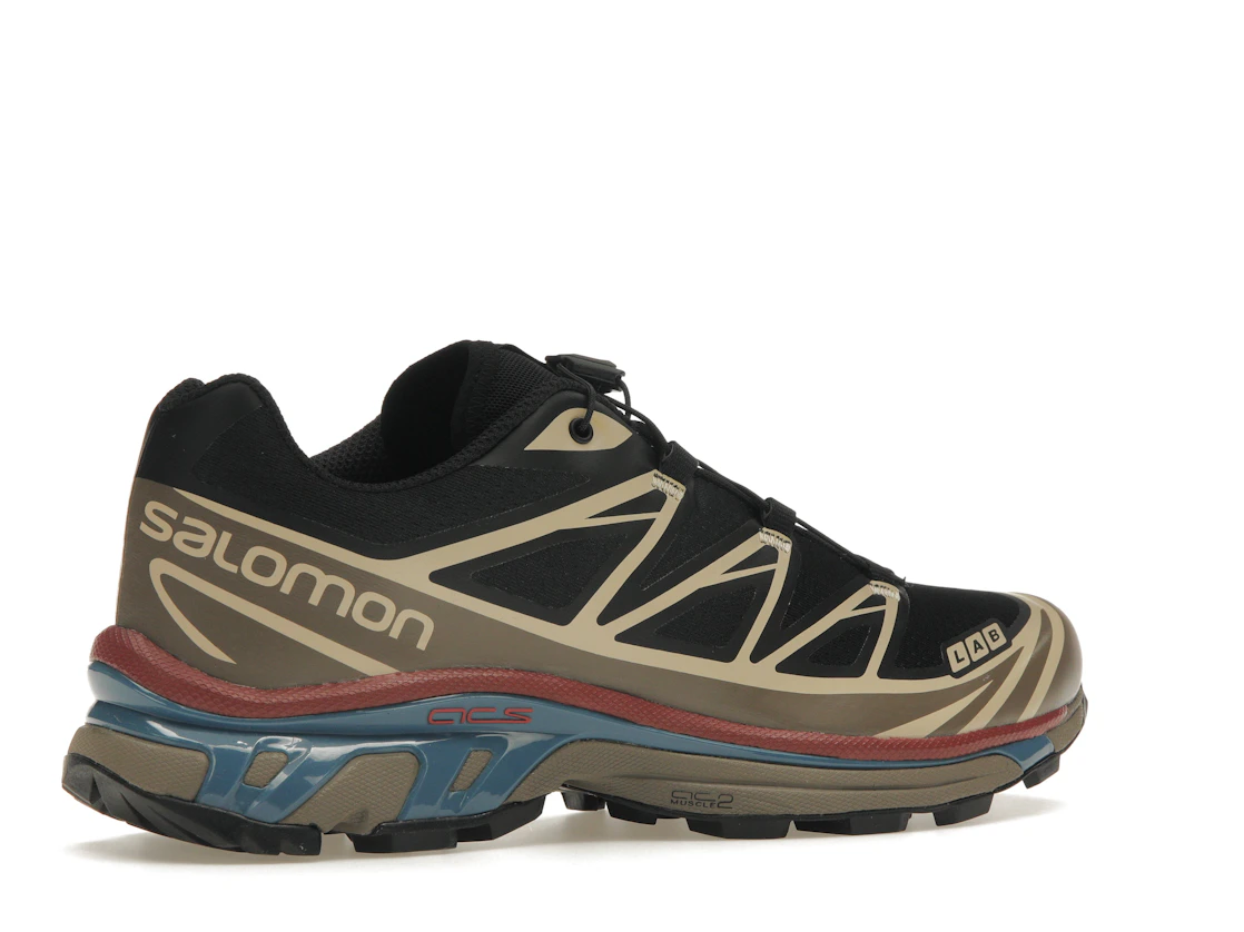 Salomon XT-6 Black Cow Hide