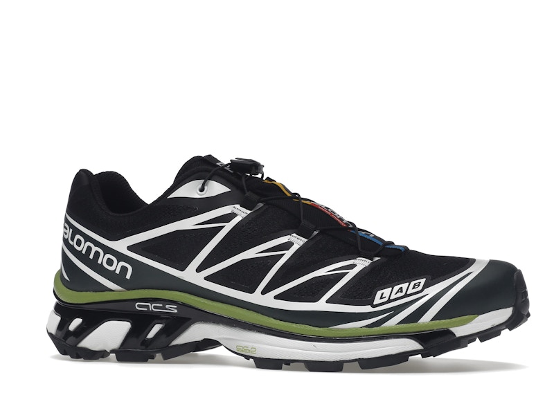 Salomon XT-6 Black Green Lime