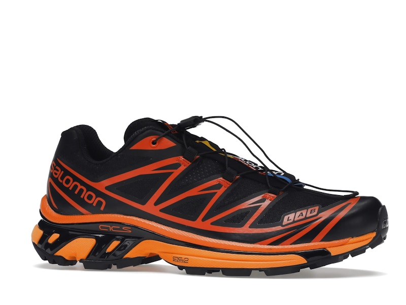 Salomon XT-6 Black Magnet Vibrant Orange