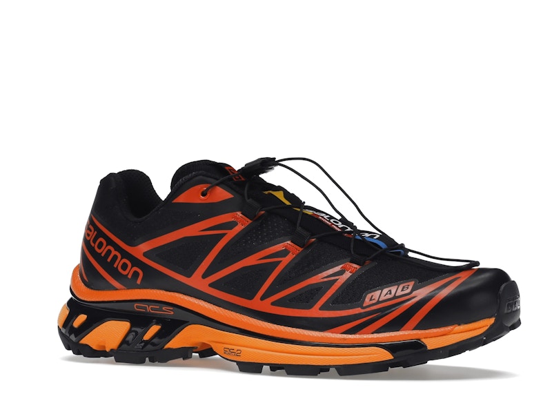 Salomon XT-6 Black Magnet Vibrant Orange