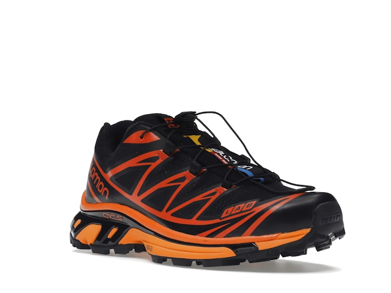 Salomon XT-6 Black Magnet Vibrant Orange