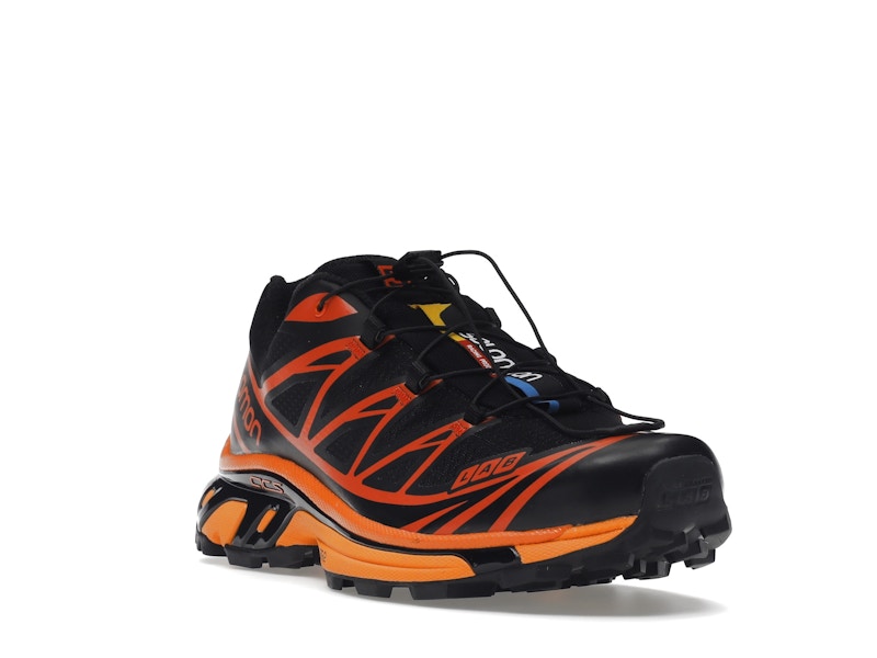 Salomon XT-6 Black Magnet Vibrant Orange