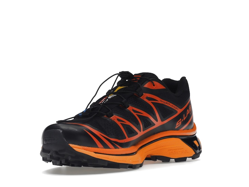 Salomon XT-6 Black Magnet Vibrant Orange