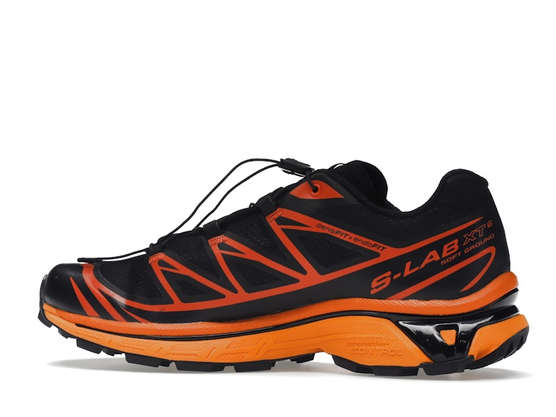 Salomon XT-6 Black Magnet Vibrant Orange
