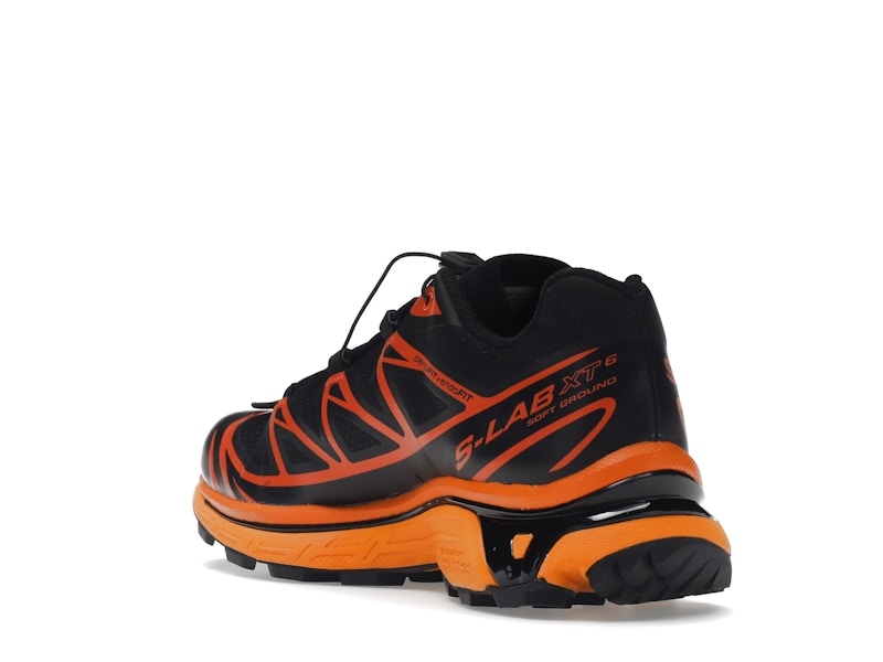 Salomon XT-6 Black Magnet Vibrant Orange