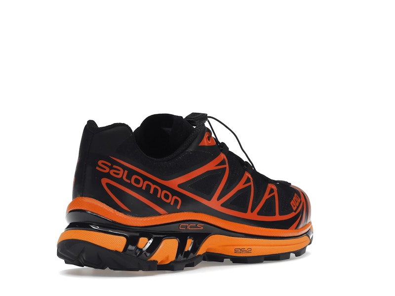 Salomon XT-6 Black Magnet Vibrant Orange