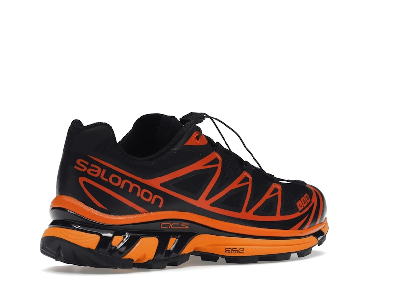 Salomon XT-6 Black Magnet Vibrant Orange