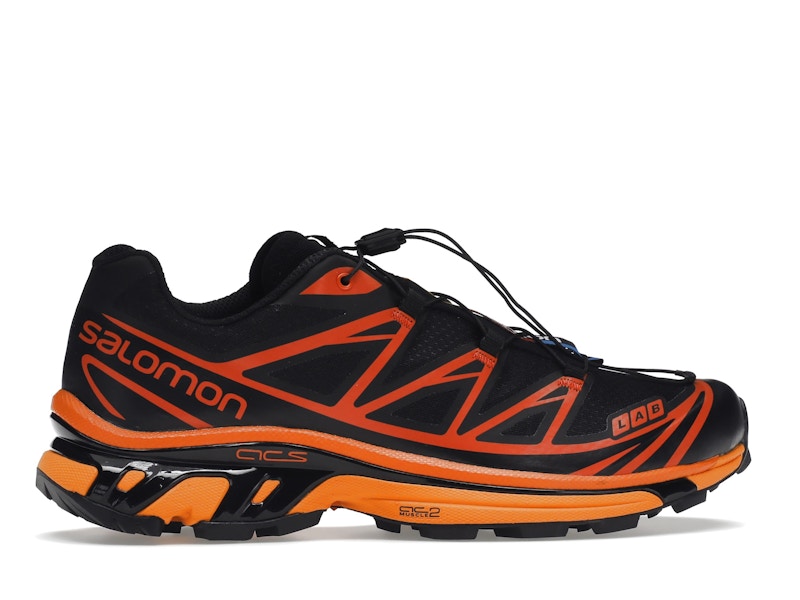 Salomon XT-6 Black Magnet Vibrant Orange