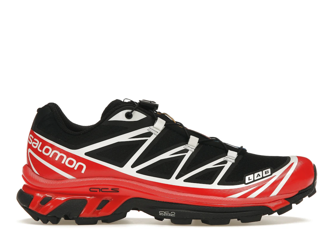 Salomon XT-6 Black Red White