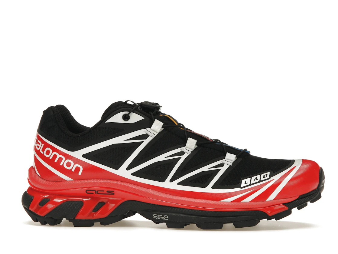 Salomon XT-6 Black Red White