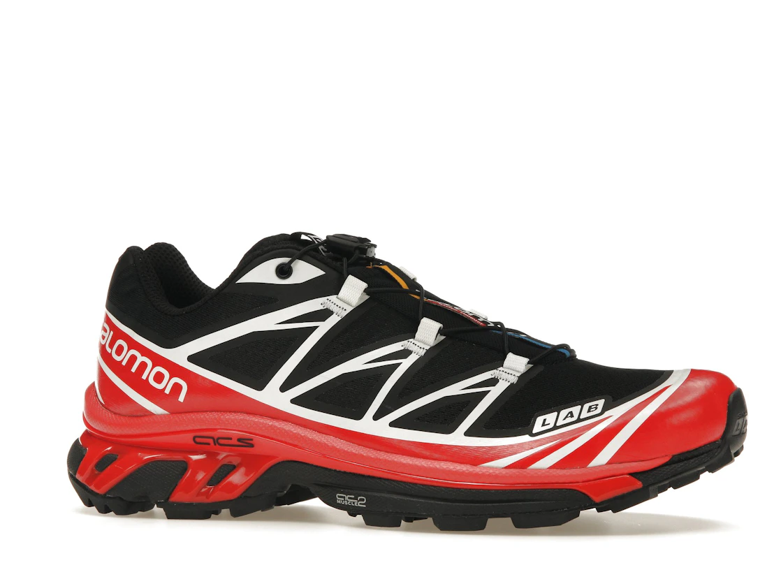 Salomon XT-6 Black Red White