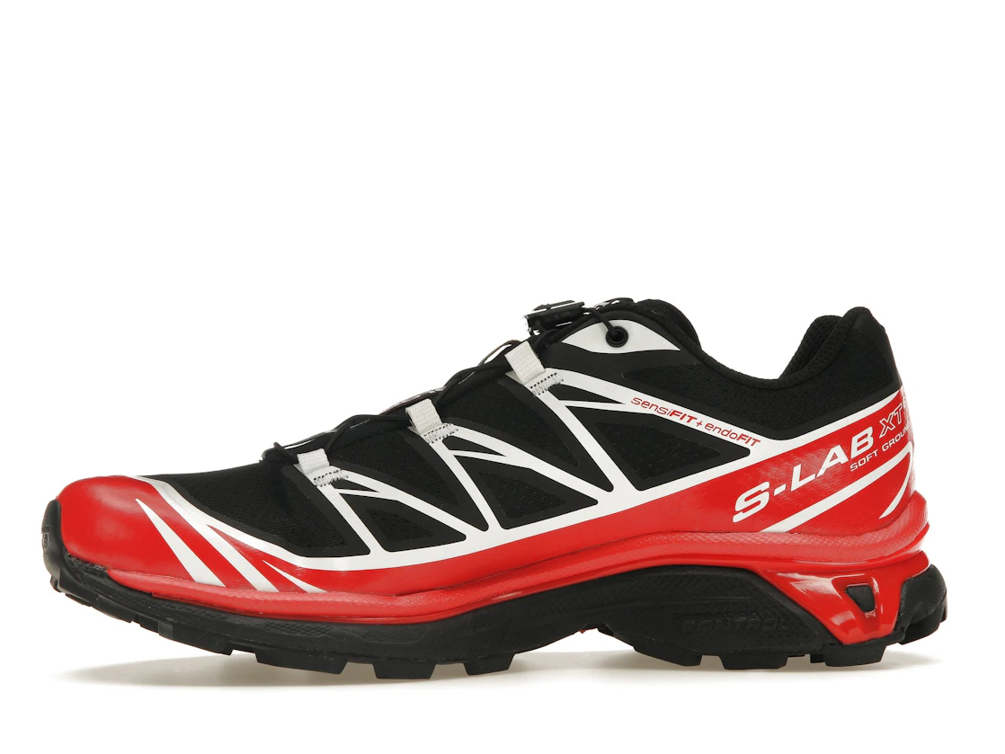 Salomon XT-6 Black Red White