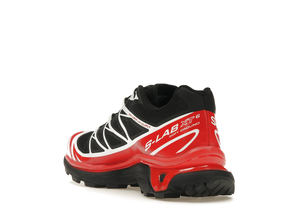 Salomon XT-6 Black Red White