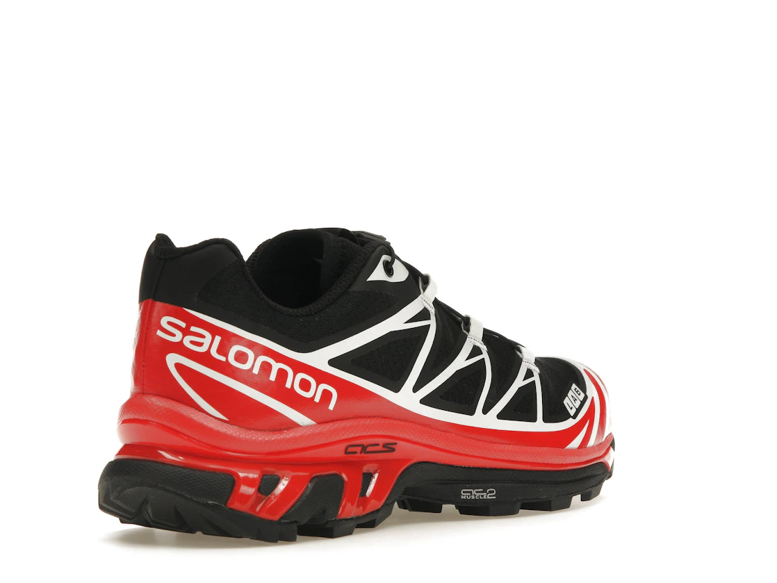 Salomon XT-6 Black Red White