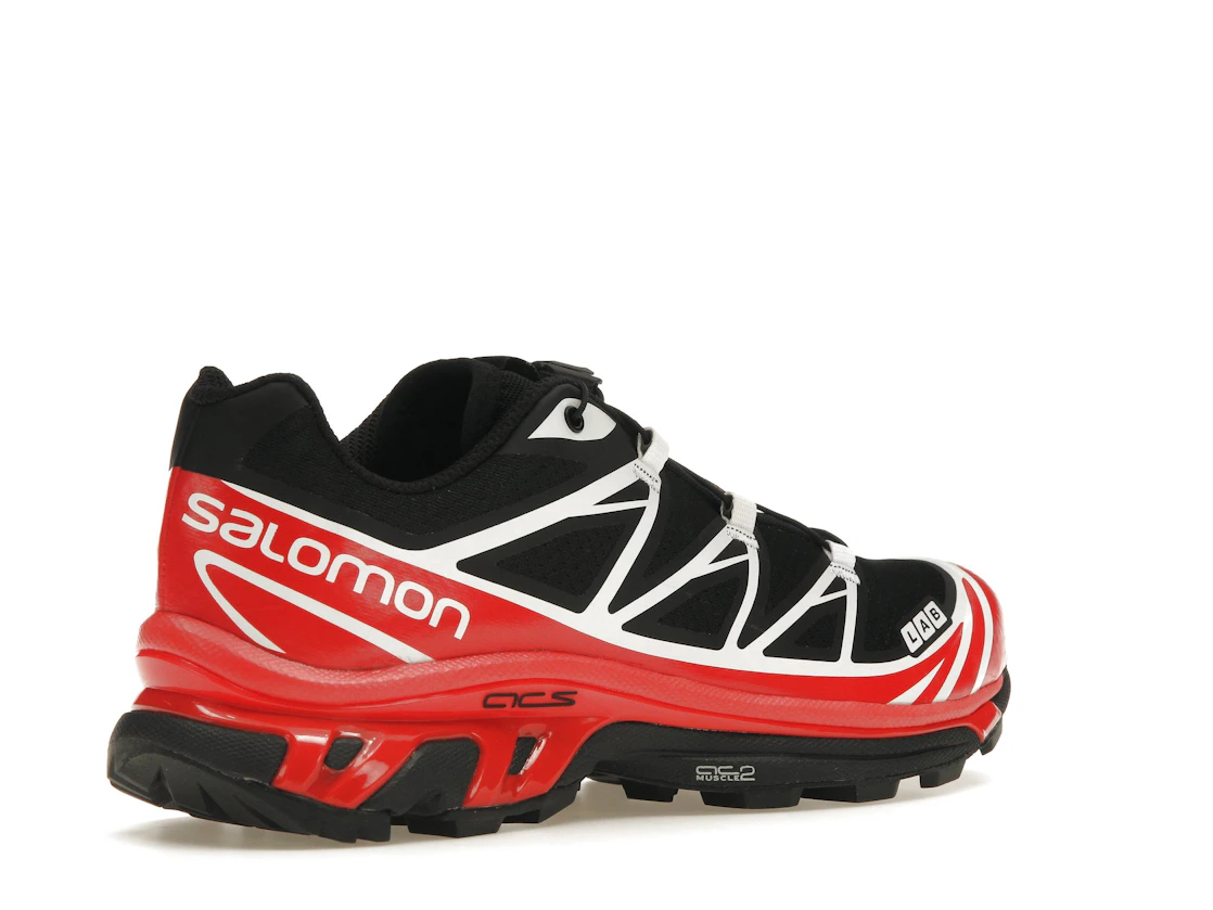 Salomon XT-6 Black Red White