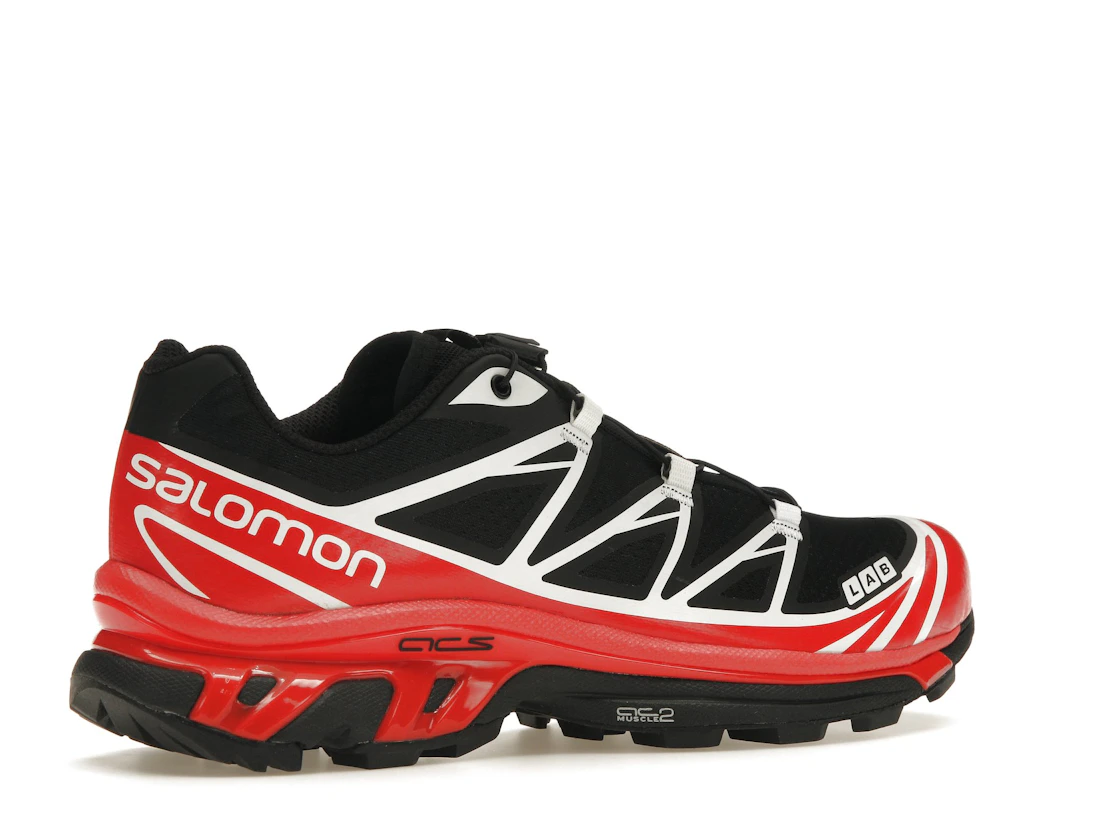 Salomon XT-6 Black Red White