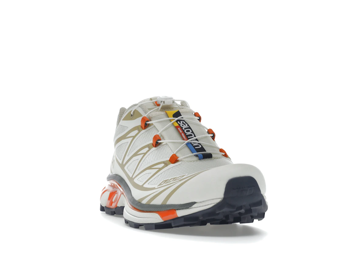 Salomon XT-6 Bleached Sand Red Orange