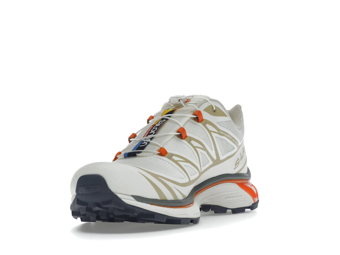 Salomon XT-6 Bleached Sand Red Orange