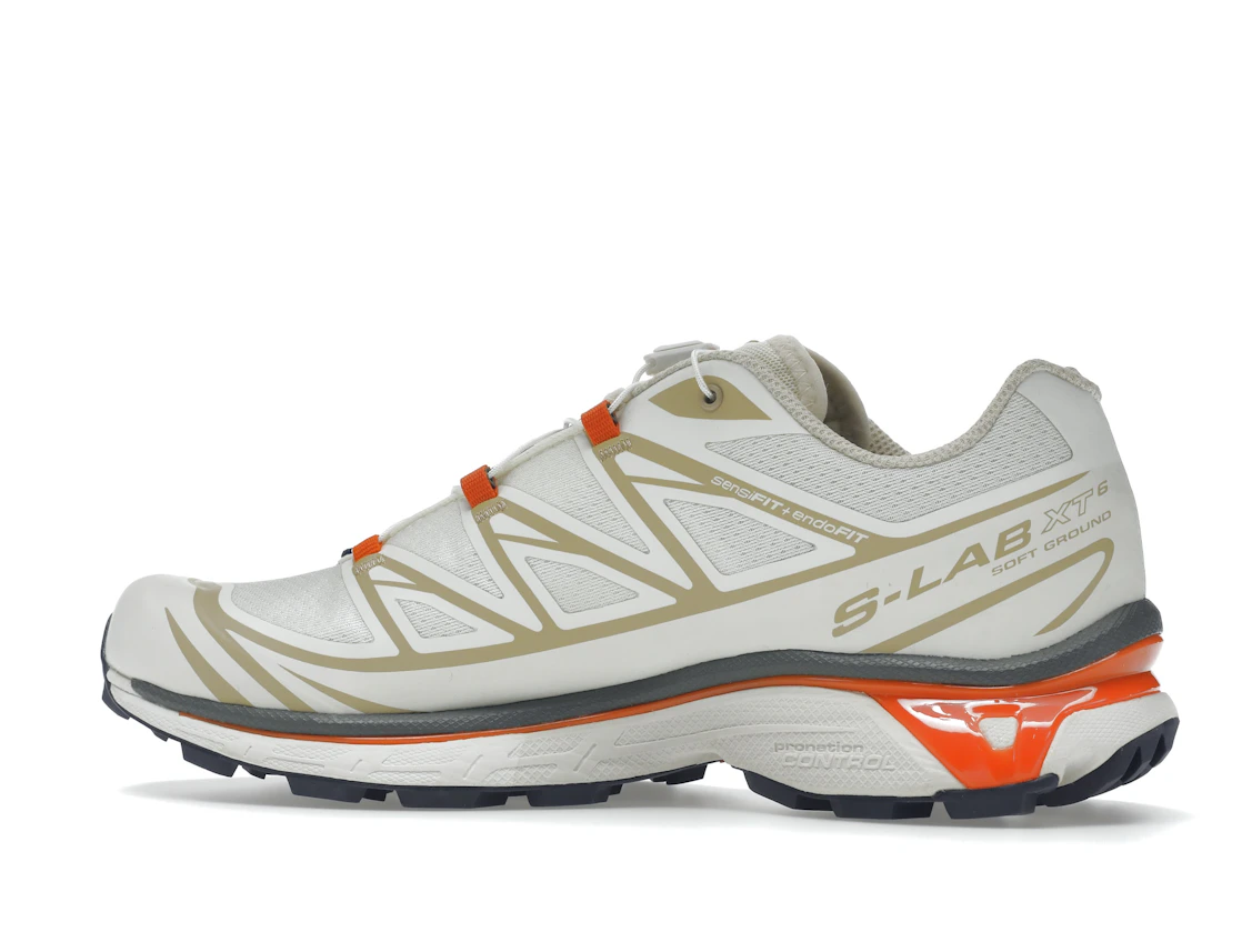 Salomon XT-6 Bleached Sand Red Orange