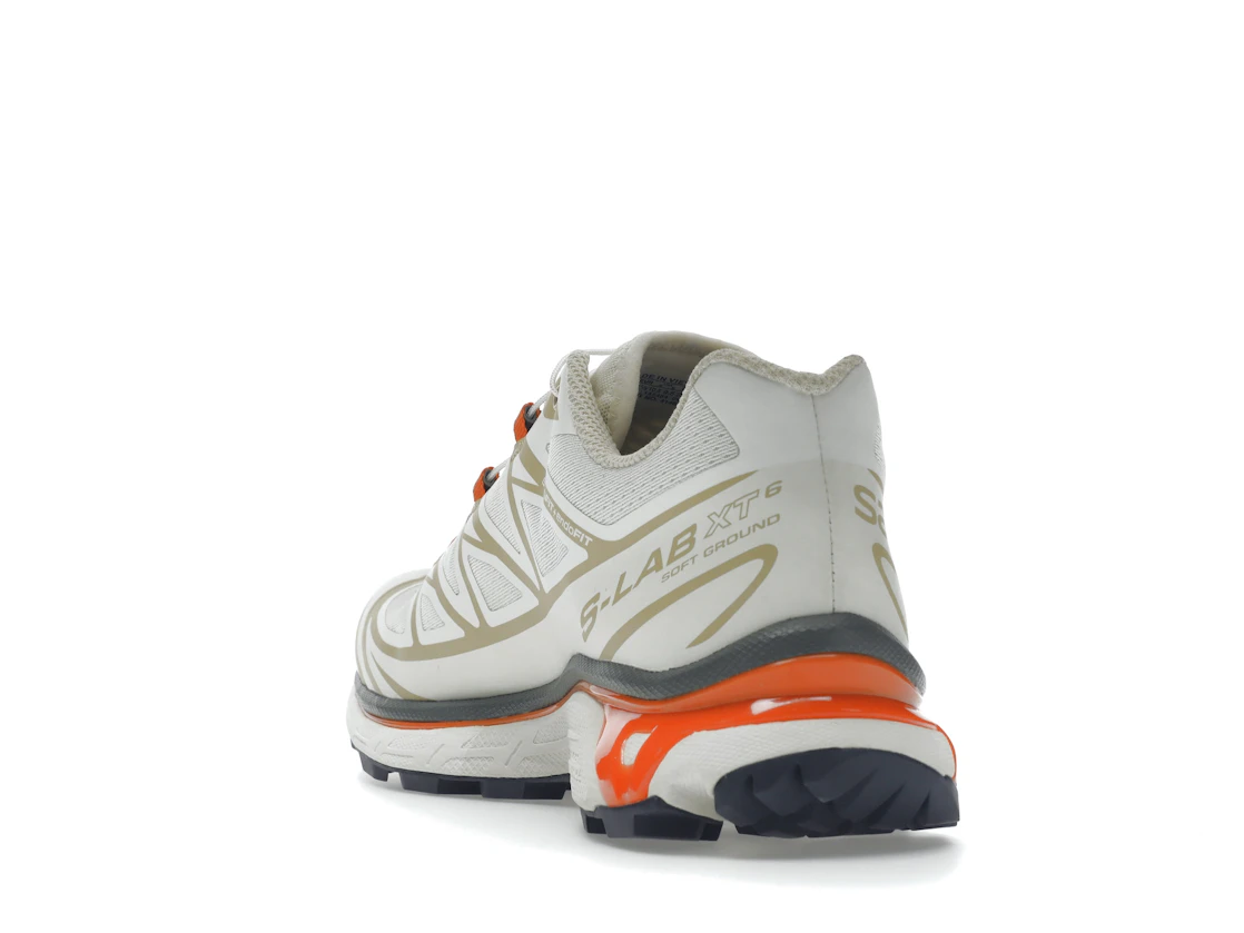 Salomon XT-6 Bleached Sand Red Orange