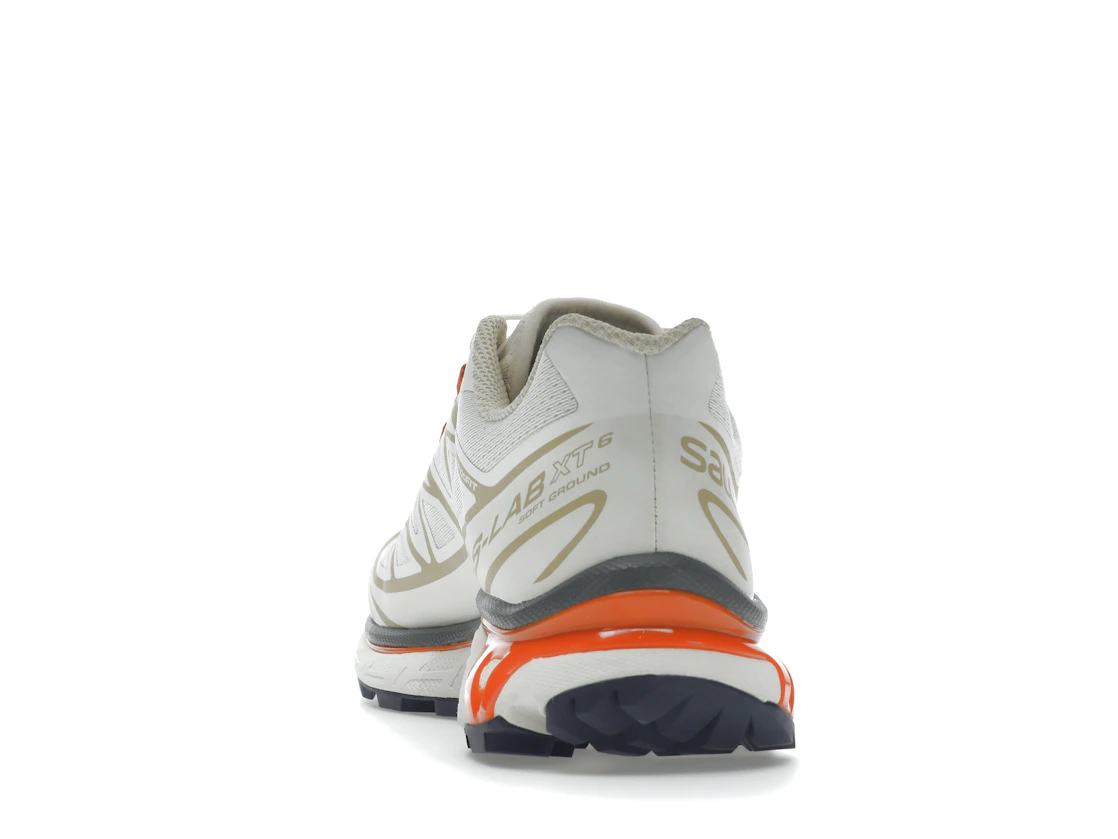 Salomon XT-6 Bleached Sand Red Orange