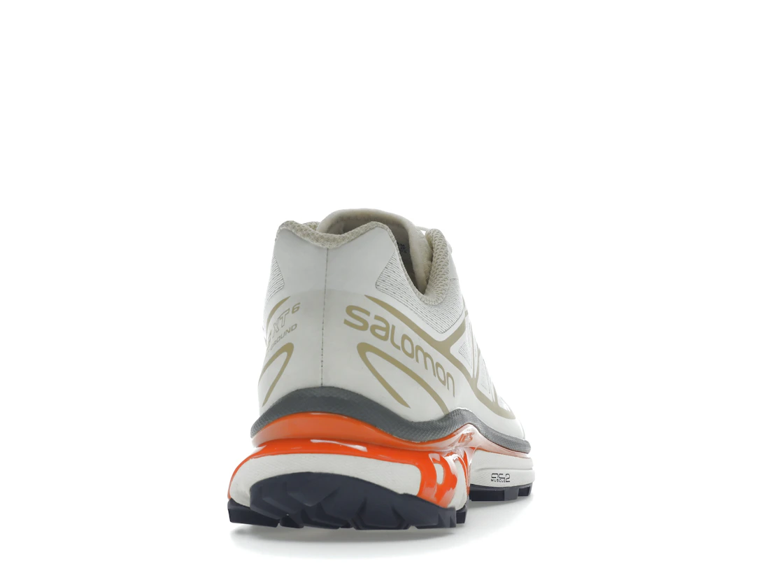 Salomon XT-6 Bleached Sand Red Orange