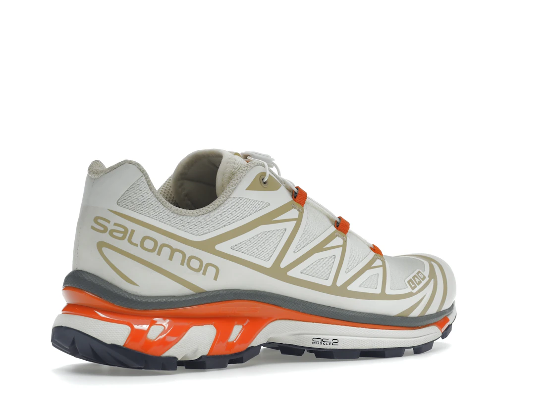 Salomon XT-6 Bleached Sand Red Orange