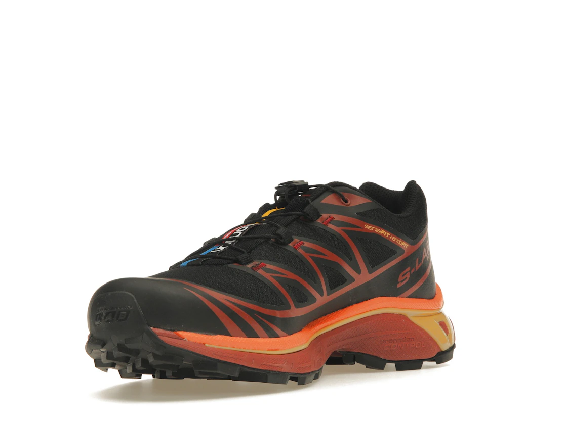 Salomon XT-6 Chocolate Plum Vibrant Orange