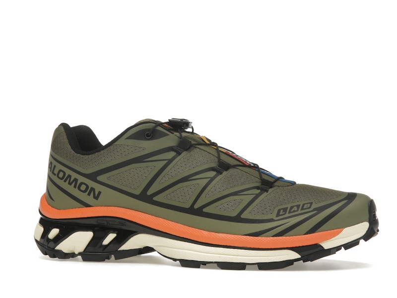 Salomon XT-6 Deep Lichen Green Marmalade