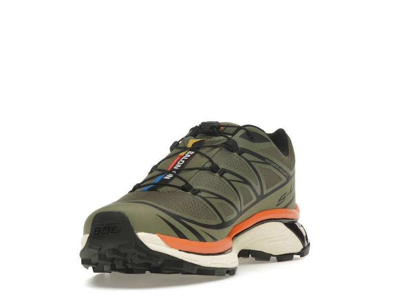 Salomon XT-6 Deep Lichen Green Marmalade