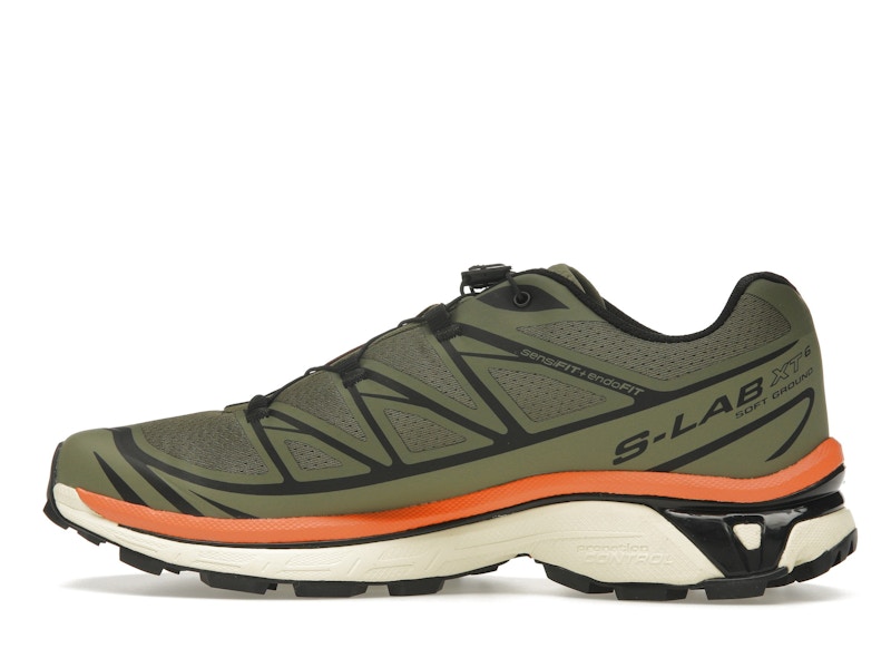 Salomon XT-6 Deep Lichen Green Marmalade