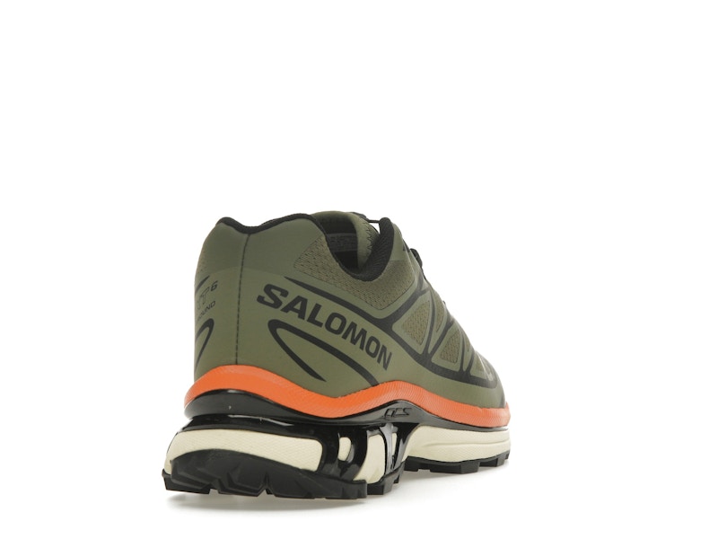 Salomon XT-6 Deep Lichen Green Marmalade