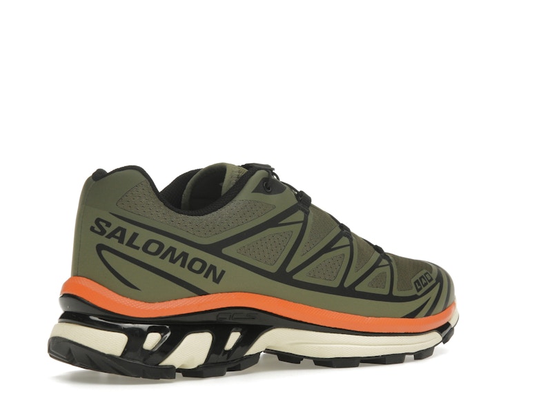 Salomon XT-6 Deep Lichen Green Marmalade