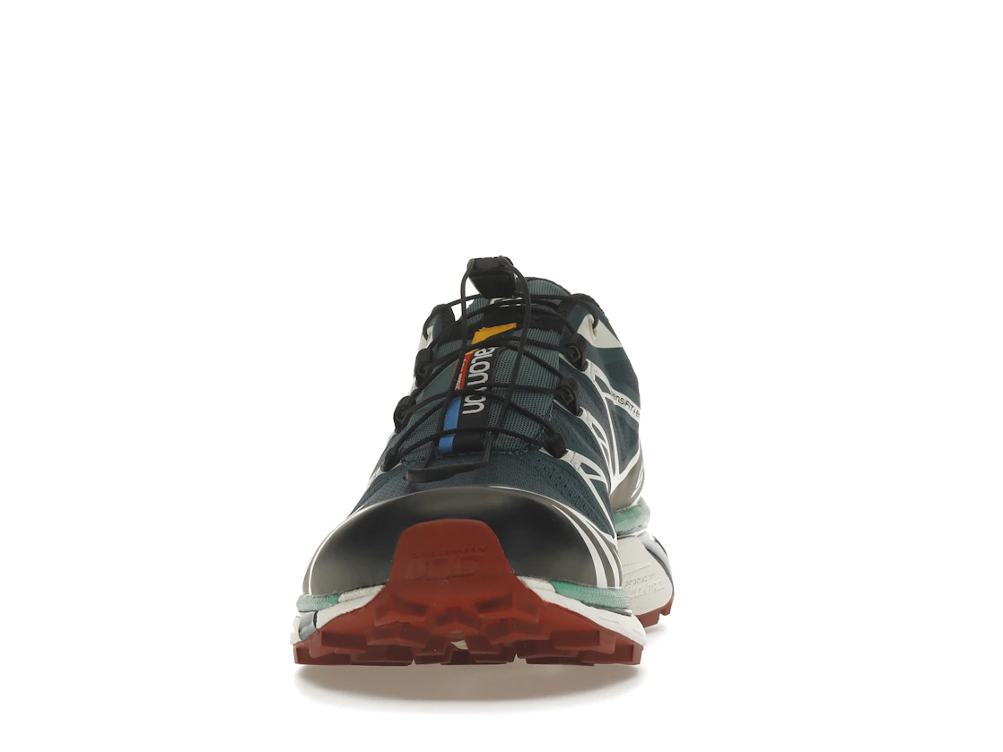 Salomon XT-6 Deep Teal Biking Red