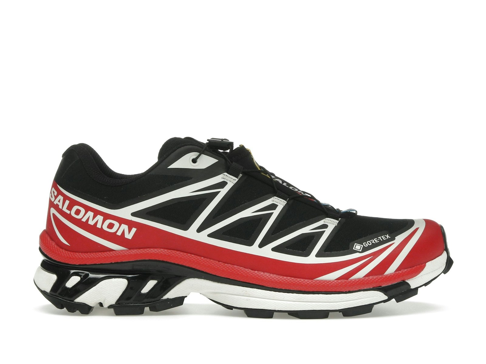 Salomon XT-6 Gore-Tex Black Flame Scarlet