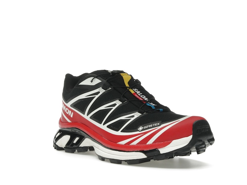 Salomon XT-6 Gore-Tex Black Flame Scarlet