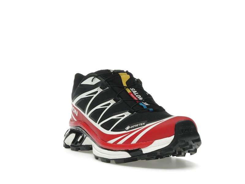 Salomon XT-6 Gore-Tex Black Flame Scarlet