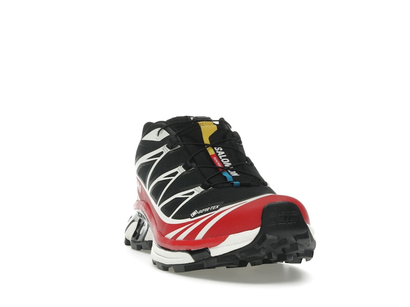 Salomon XT-6 Gore-Tex Black Flame Scarlet