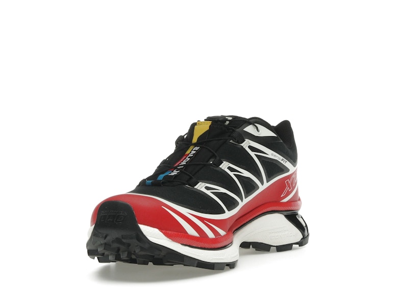 Salomon XT-6 Gore-Tex Black Flame Scarlet