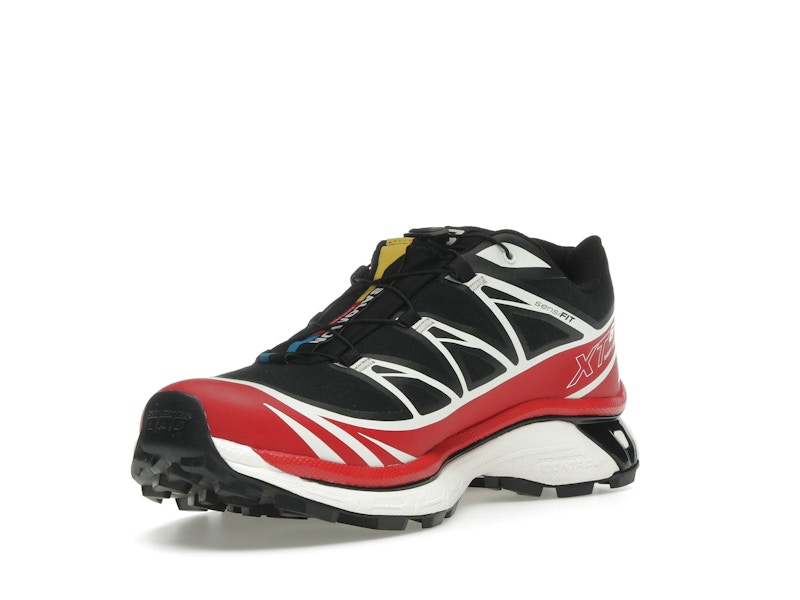 Salomon XT-6 Gore-Tex Black Flame Scarlet