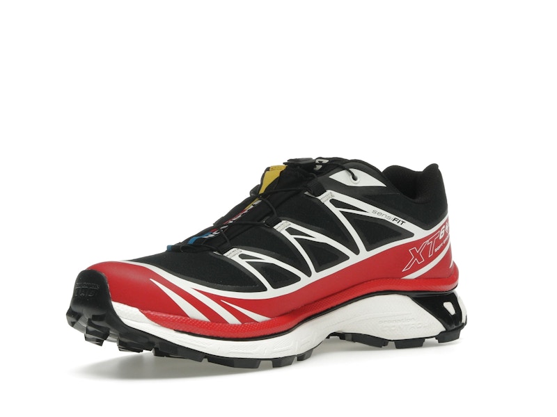Salomon XT-6 Gore-Tex Black Flame Scarlet