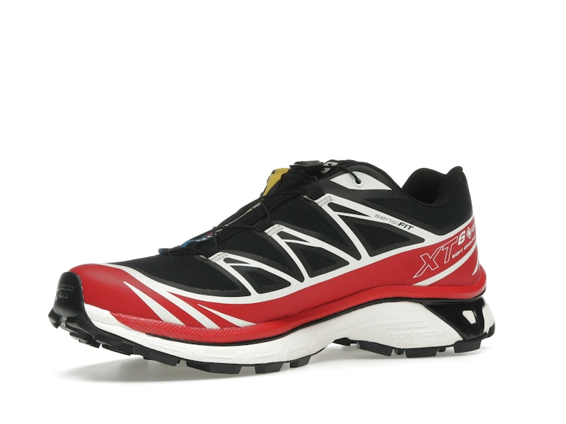 Salomon XT-6 Gore-Tex Black Flame Scarlet