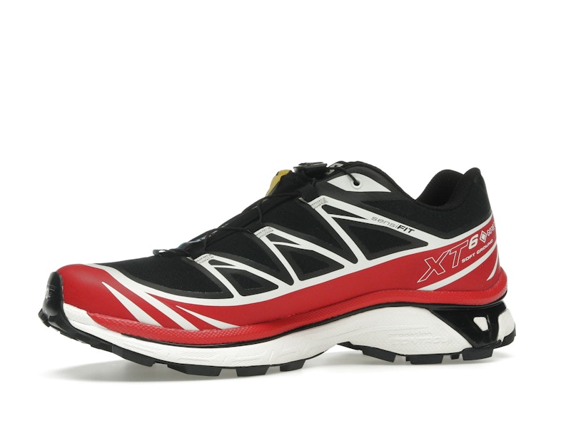 Salomon XT-6 Gore-Tex Black Flame Scarlet