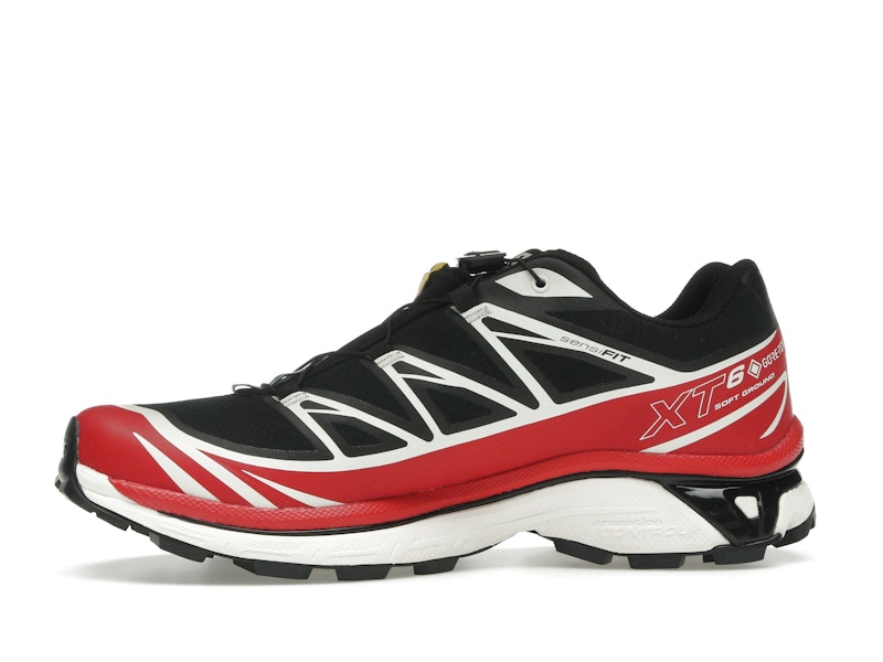 Salomon XT-6 Gore-Tex Black Flame Scarlet