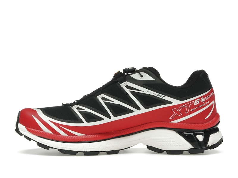 Salomon XT-6 Gore-Tex Black Flame Scarlet