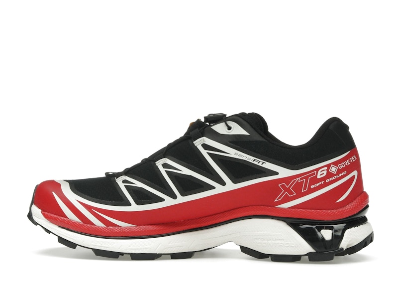 Salomon XT-6 Gore-Tex Black Flame Scarlet