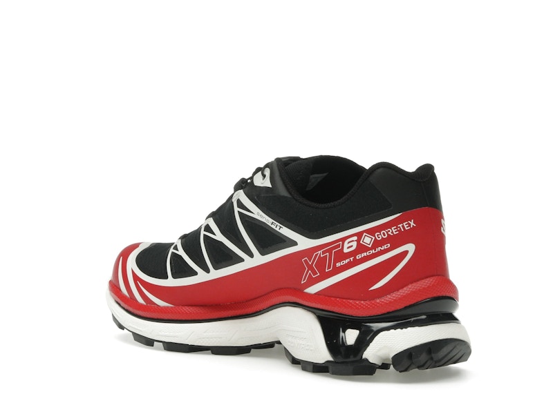 Salomon XT-6 Gore-Tex Black Flame Scarlet
