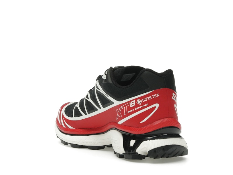 Salomon XT-6 Gore-Tex Black Flame Scarlet