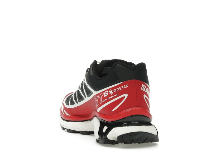 Salomon XT-6 Gore-Tex Black Flame Scarlet